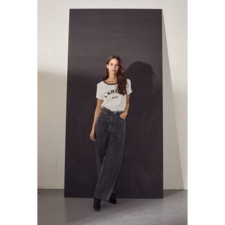 HAUTE L'AMITIÉ Flip Waist Black Pocket Tall Jeans Black