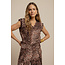 Leone Leopard Vneck Top
