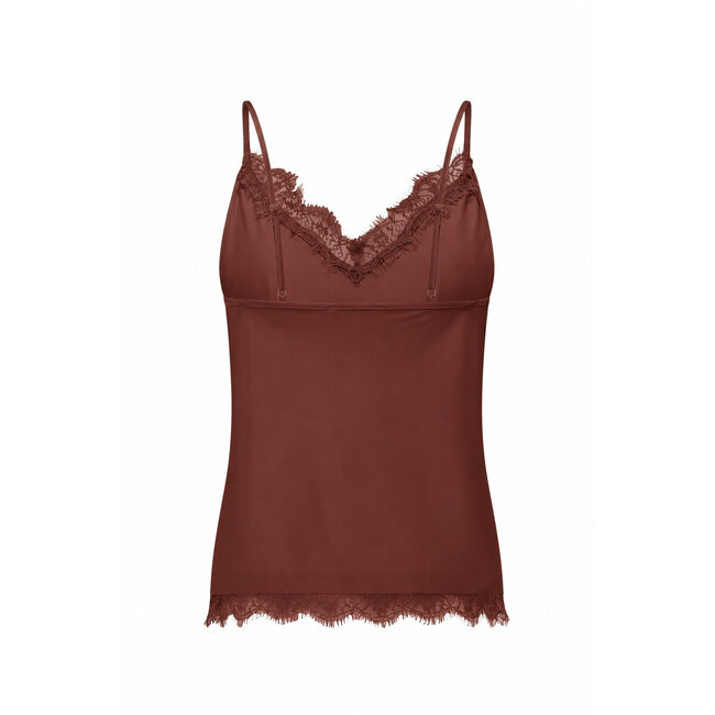 Mitzie Lace Top Chestnut