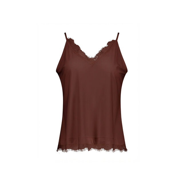 Mitzie Lace Top Chestnut
