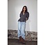 Enna Waist Pleat Blazer Antracit