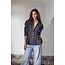 Enna Waist Pleat Blazer Antracit