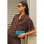 BY-BAR Linnen blouse Espresso