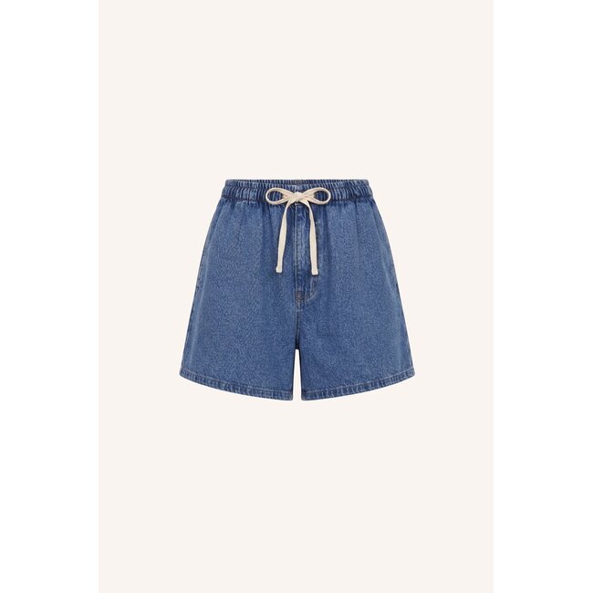 Denim korte broek