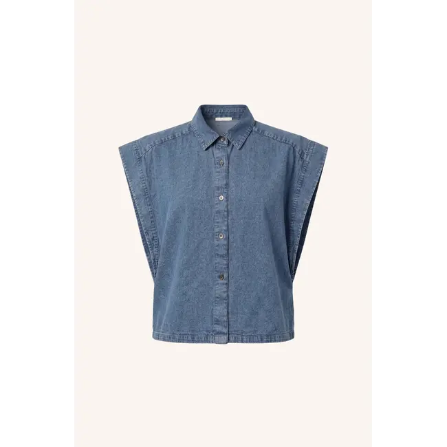 Denim blouse