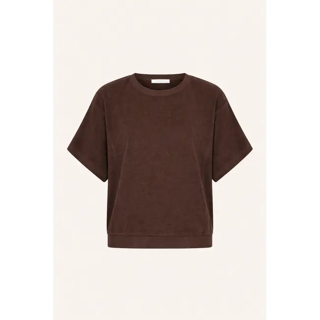 Slub top bruin