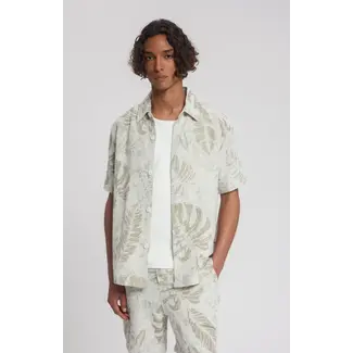 Law Of The Sea THALASSA JACQUARD SHIRT Tea