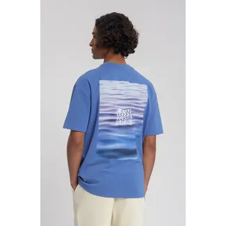 Law Of The Sea GULF STREAM ARTWORK TEE Dutch Blue