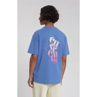 Law Of The Sea CURRENTS ARTWORK TEE Dutch Blue