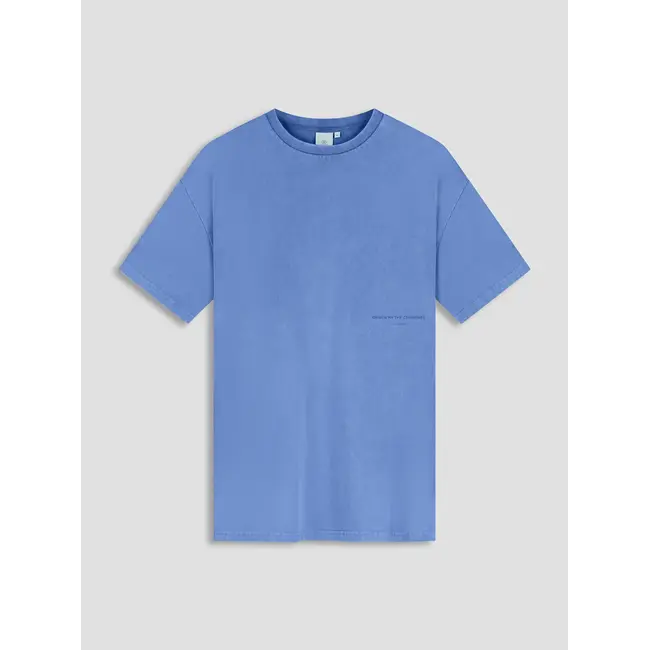 AQUALIS GARMENT DYED T-SHIRT Dutch Blue