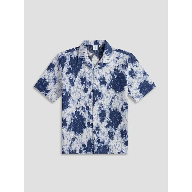 ÉCLAT JACQUARD SHIRT Dutch Blue