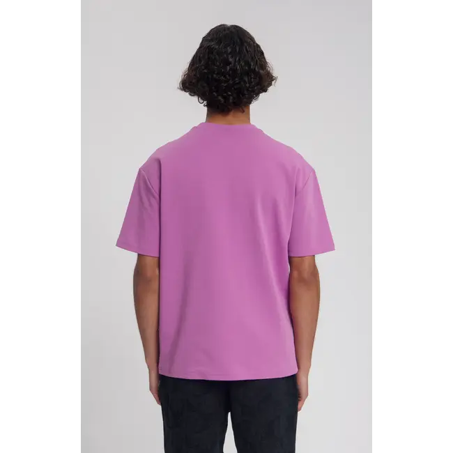 DISPLACE ARTWORK TEE Mulberry