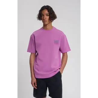 Law Of The Sea DISPLACE ARTWORK TEE Mulberry