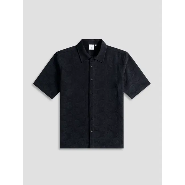 SOLVIND JACQUARD SHIRT Black