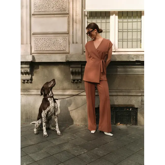 CARLA GILET-AE 50001 ESPRESSO
