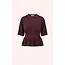 diva sparkle top burgundy crush