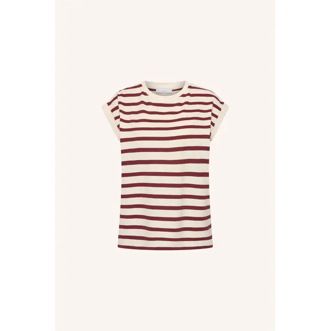 tobi stripe top grain wine stripe