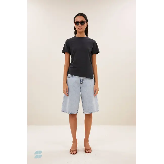 soho denim shorts light denim