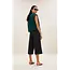 noho long denim shorts jet black