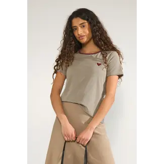 Nümph NUALEXA T-Shirt Silver Mink
