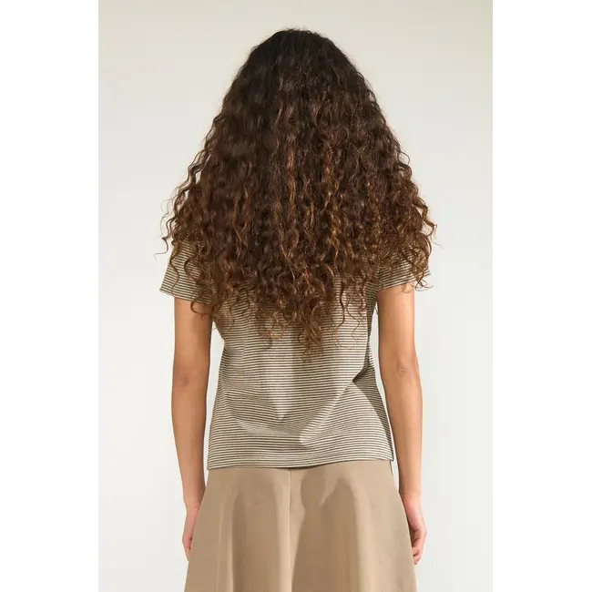 NUALEXA T-Shirt Silver Mink