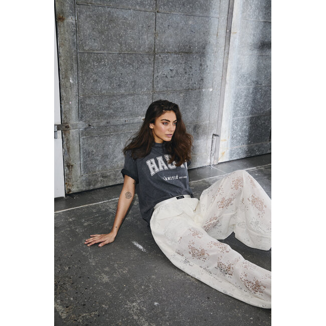 Bella Lace Harem Pant Off-White