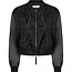 Organza Bomber Black