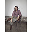 HAUTE L'AMITIÉ Musa Check Smock Shirt Wine