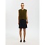 SLWLULU SL BUTTON O-NECK VEST NOOS Fir Green Melange
