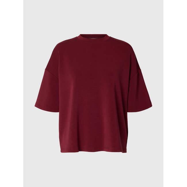 SLWOVERSIZED TENNY TEE NOOS Tawny Port