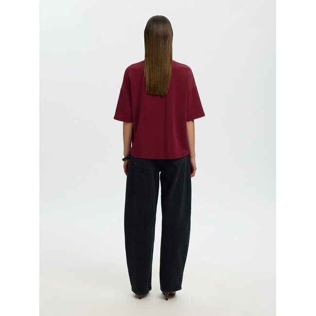 SLWOVERSIZED TENNY TEE NOOS Tawny Port