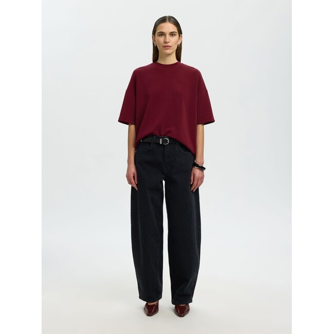 SLWOVERSIZED TENNY TEE NOOS Tawny Port
