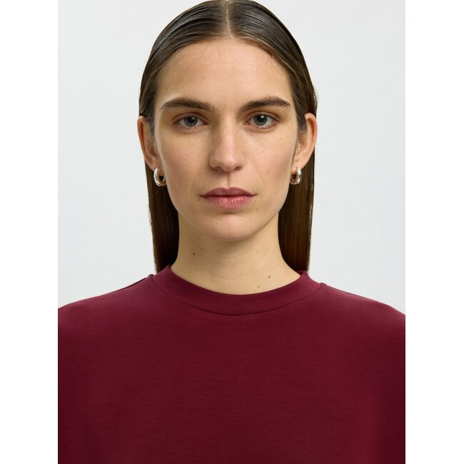 SLWOVERSIZED TENNY TEE NOOS Tawny Port