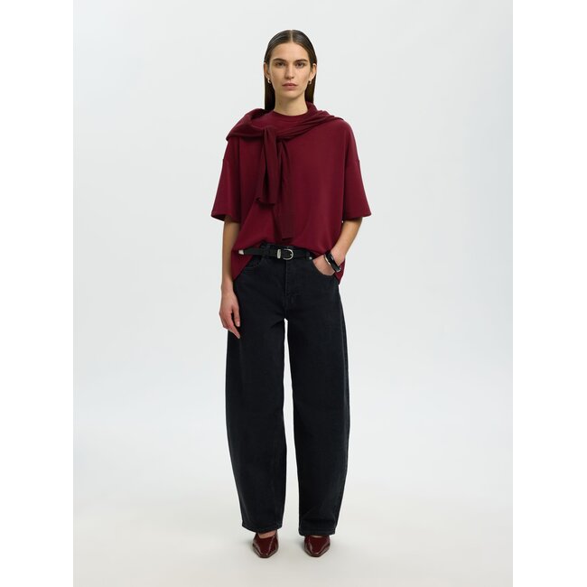 SLWOVERSIZED TENNY TEE NOOS Tawny Port
