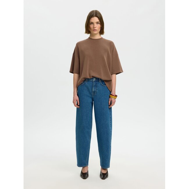 SLWOVERSIZED TENNY TEE NOOS Chocolate Chip