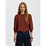 SLWTENNY 3/4 SWEAT TOP NOOS Cherry Mahogany