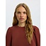SLWTENNY 3/4 SWEAT TOP NOOS Cherry Mahogany