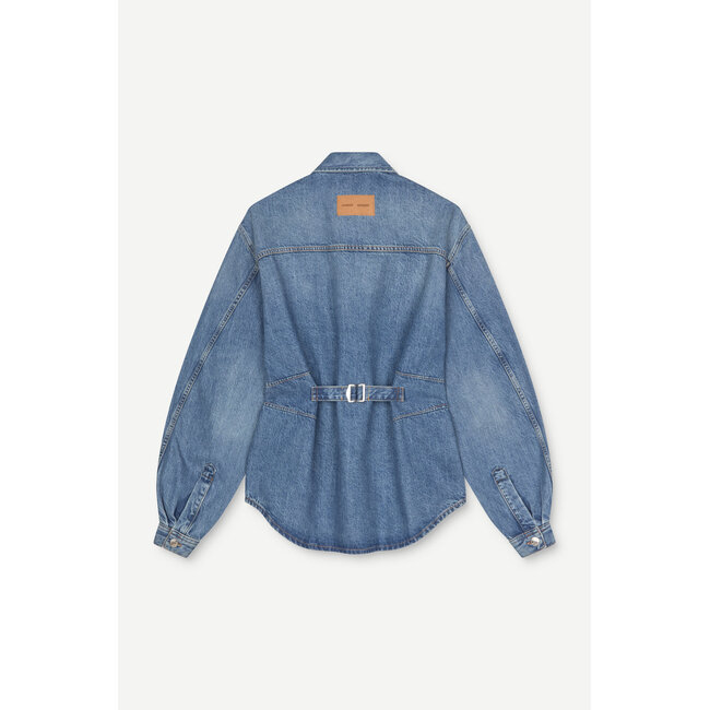 Denim blouse