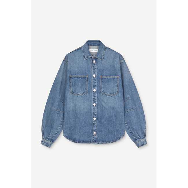 Denim blouse