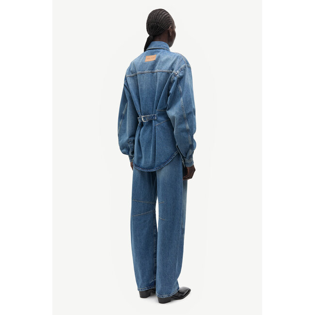 Denim blouse