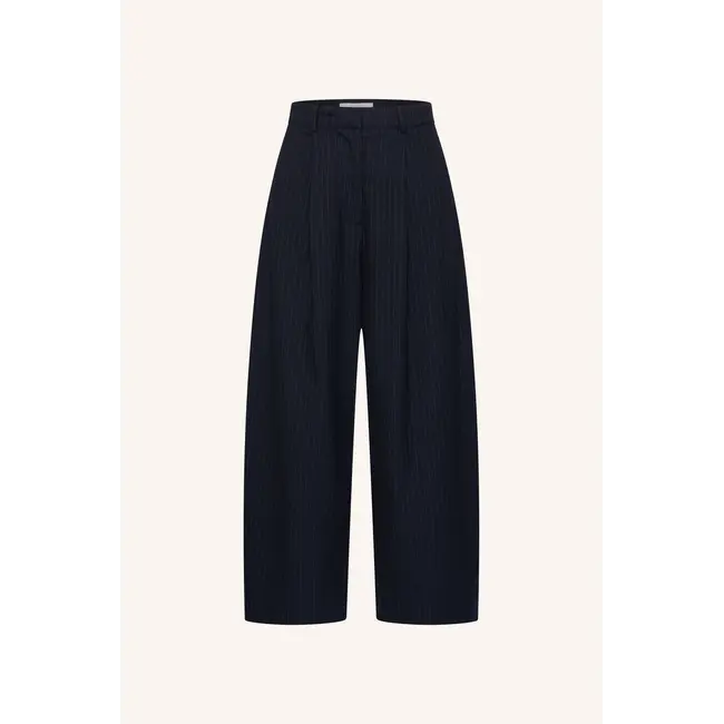 frida pinstripe pants Midnight