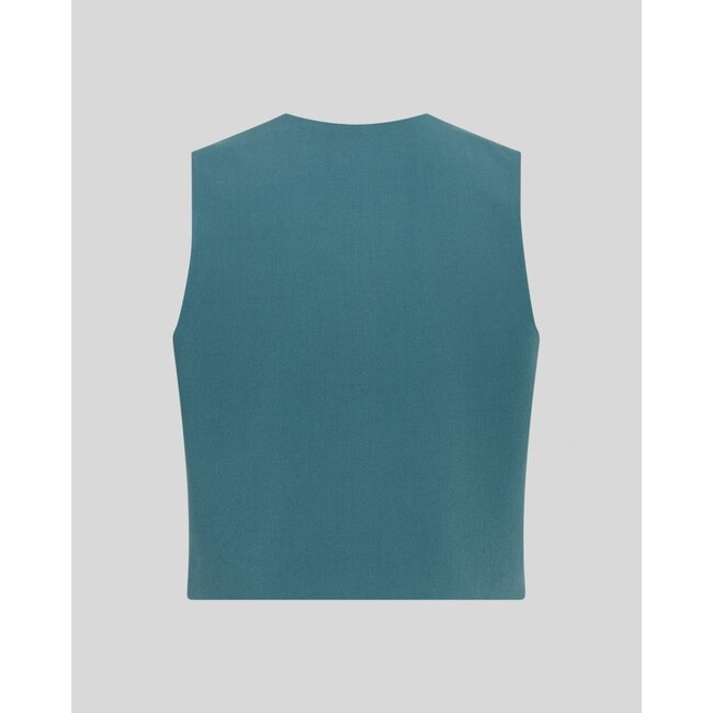MSCHRosina Michelle Short Waistcoat Balsam Green