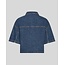 MSCHManna Alena 2/4 Shirt Mid Blue Wash Blue