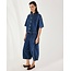 MSCH Copenhagen MSCHManna Alena Culotte Pants Mid Blue Wash Blue