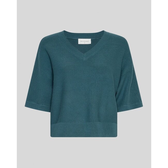 MSCHThamira 2/4 V Pullover Balsam Green