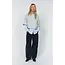 DanLL Boxy Sweatshirt 3/4 Light Grey Melange