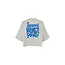 DanLL Boxy Sweatshirt 3/4 Light Grey Melange