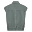 NUHAMILTON Vest Washed Sea Green Denim