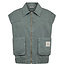 NUHAMILTON Vest Washed Sea Green Denim