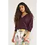NUDAYLETTA LUREX V-NECK PULLOVER Fig